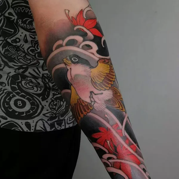 Oriental tattoo by Денис Фетисов in Saint Petersburg