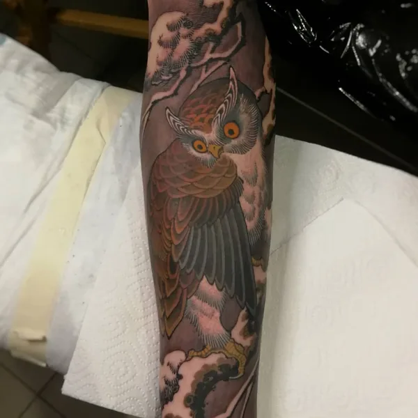 Oriental tattoo by Денис Фетисов in Saint Petersburg