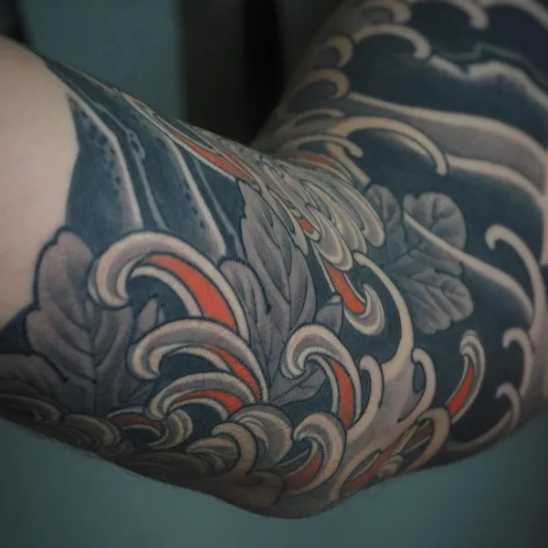 Oriental tattoo by Денис Фетисов in Saint Petersburg