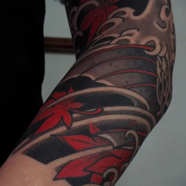 Oriental tattoo by Денис Фетисов in Saint Petersburg