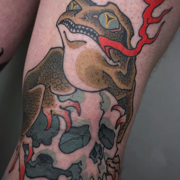 Oriental tattoo by Денис Фетисов in Saint Petersburg