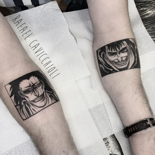 Traditional tattoo by Rafael Cavicchioli in Cardiff