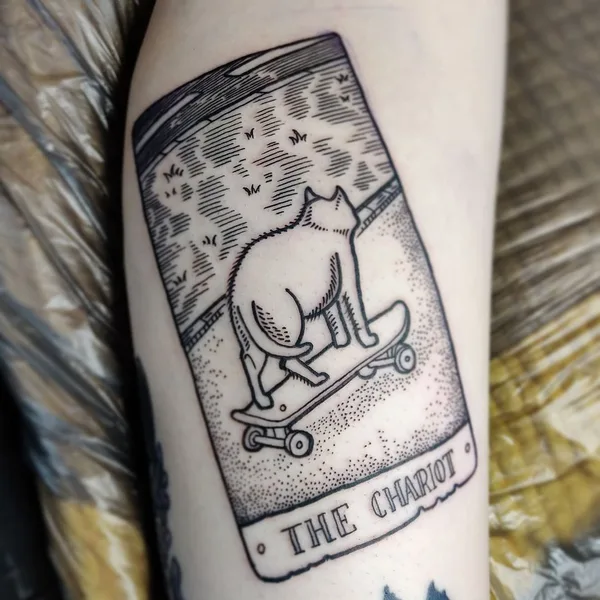 Author's Style tattoo by Polly Heggenes in Oslo