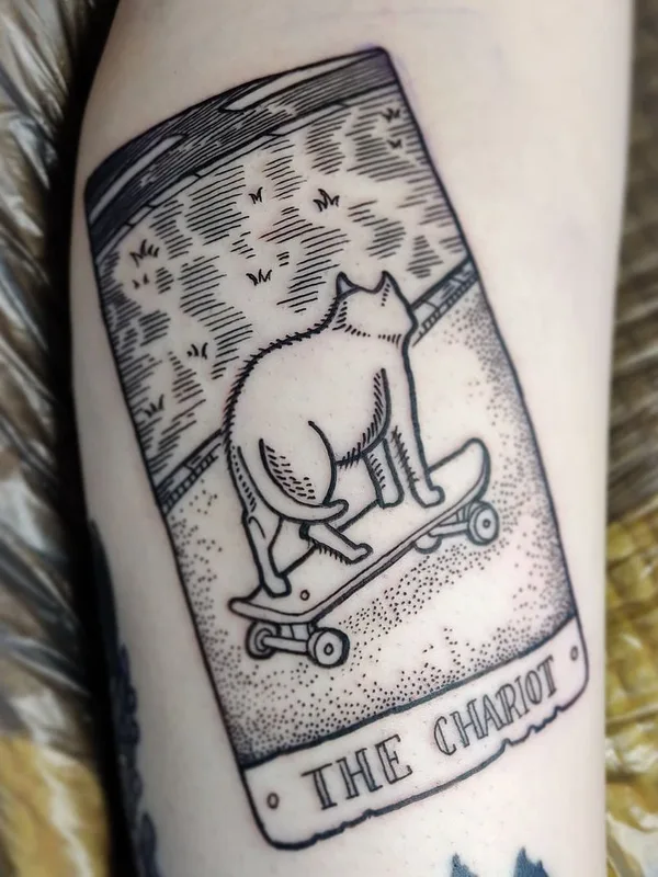 black blackwork tatuaje en forearm #43940 | Tatuador Polly Heggenes