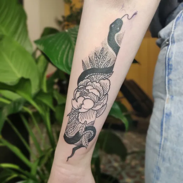 Author's Style tattoo by Polly Heggenes in Oslo