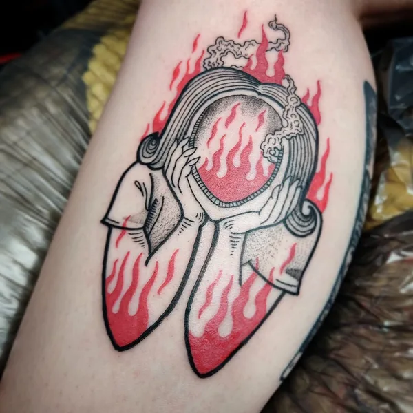 Author's Style tattoo by Polly Heggenes in Oslo