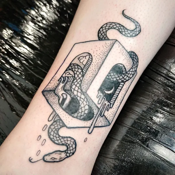 Author's Style tattoo by Polly Heggenes in Oslo