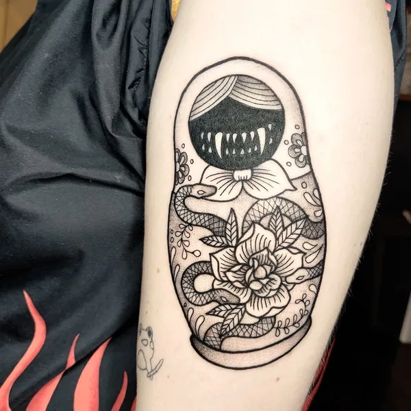 Author's Style tattoo by Polly Heggenes in Oslo