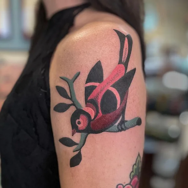 Author's Style tattoo by Bård Tjelta in Oslo