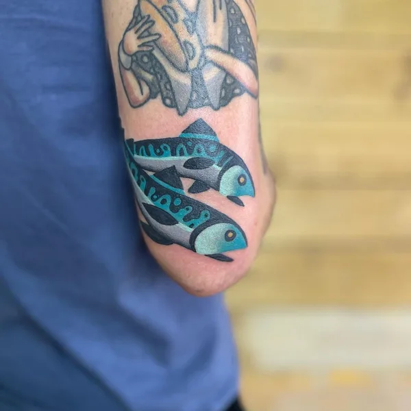 Author's Style tattoo by Bård Tjelta in Oslo