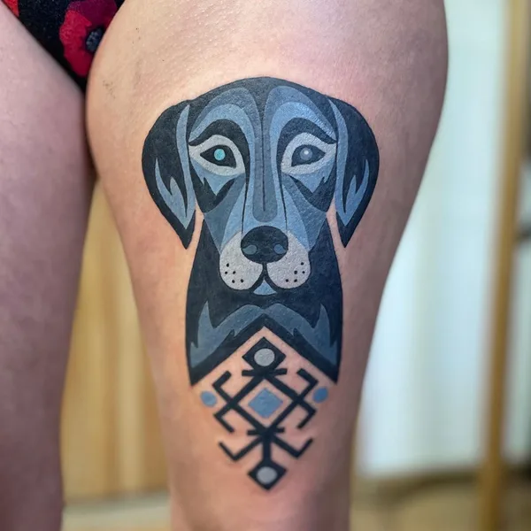 Author's Style tattoo by Bård Tjelta in Oslo