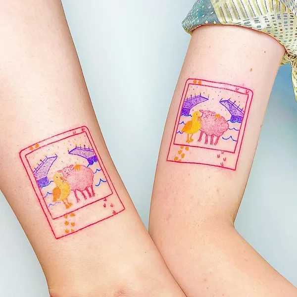 Author's Style tattoo by Liniyami tattoo in Saint Petersburg
