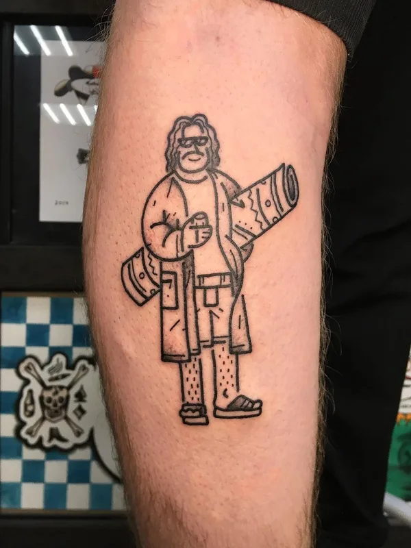 black linework татуировка на forearm #44081 | Тату мастер Антон Сакво
