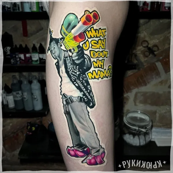 Portrait tattoo by Олег Ключников in Moscow