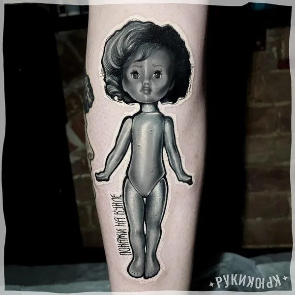 Portrait tattoo by Олег Ключников in Moscow