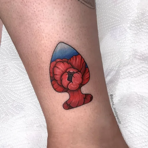 New School tattoo by Диана Геворкян in Saint Petersburg