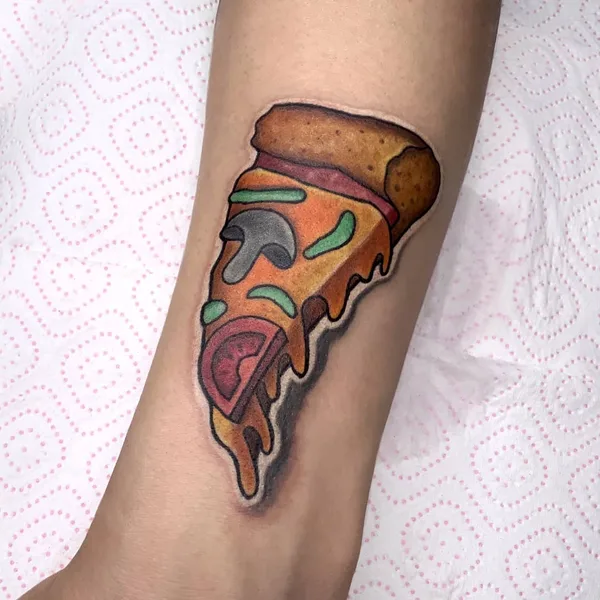 New School tattoo by Диана Геворкян in Saint Petersburg