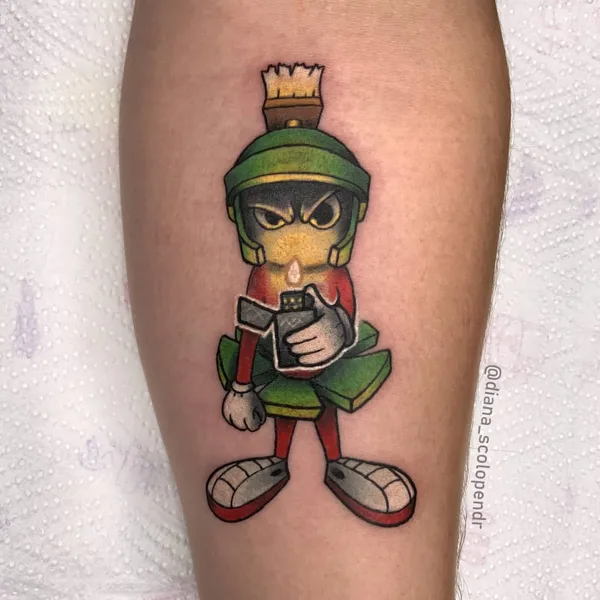 New School tattoo by Диана Геворкян in Saint Petersburg