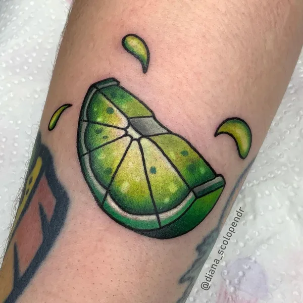 New School tattoo by Диана Геворкян in Saint Petersburg