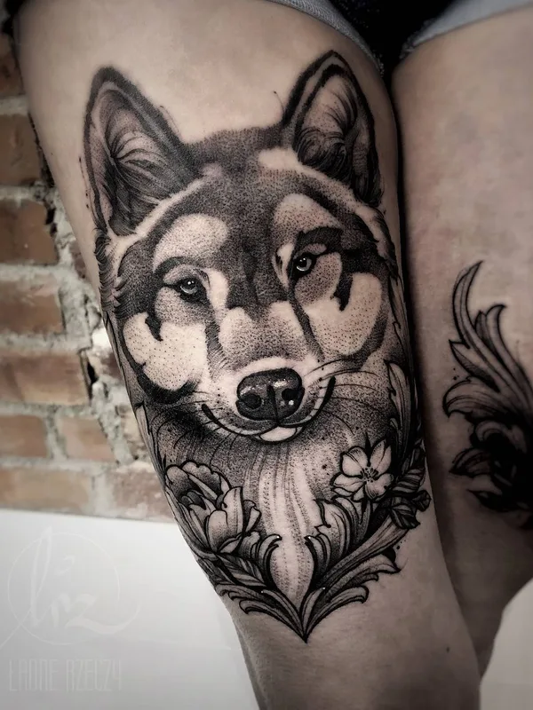 Авторская tattoo by Aleksandra Kozubska in Łódź