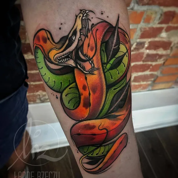 Author's Style tattoo by Aleksandra Kozubska in Łódź