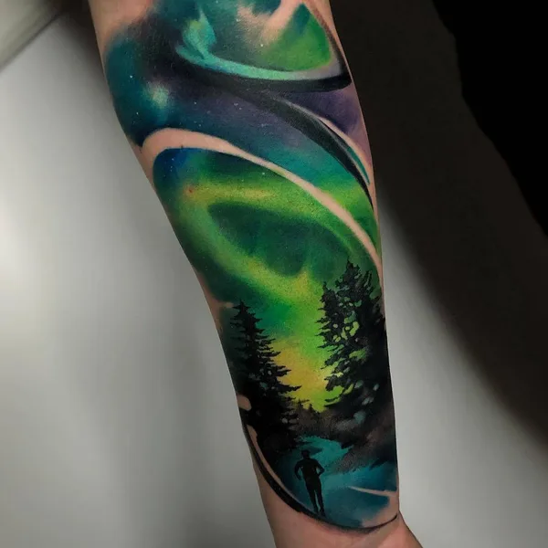 Author's Style tattoo by Aleksandra Kozubska in Łódź