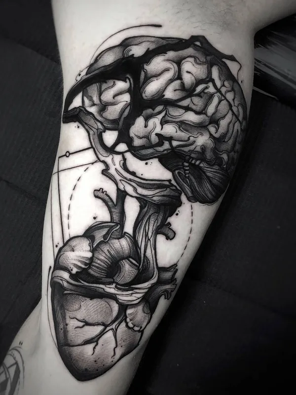 Авторская tattoo by Aleksandra Kozubska in Łódź