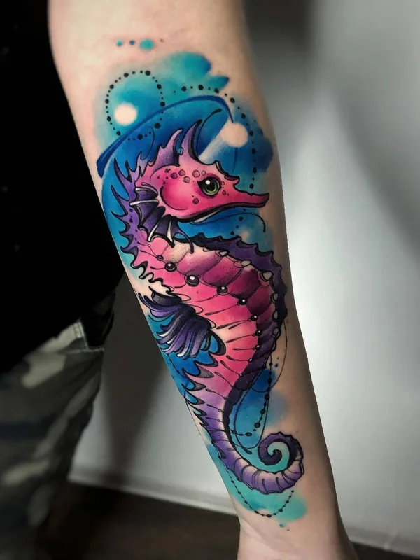 Авторская tattoo by Aleksandra Kozubska in Łódź