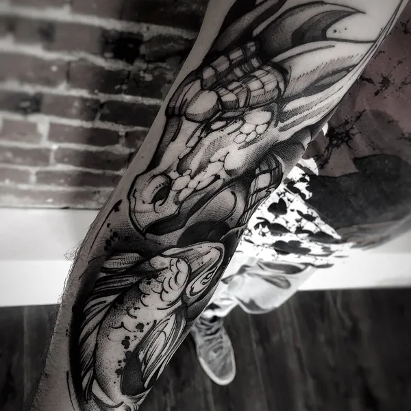Author's Style tattoo by Aleksandra Kozubska in Łódź