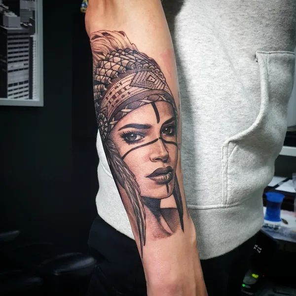 Realism tattoo by Алексей Щербаков in Новосибирск
