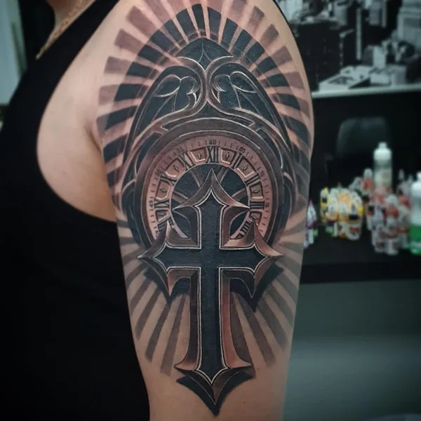 Realism tattoo by Алексей Щербаков in Новосибирск