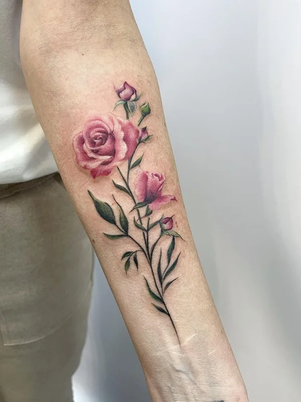 color realism tattoo auf forearm #50102 | Tätowierer Анна Иванова