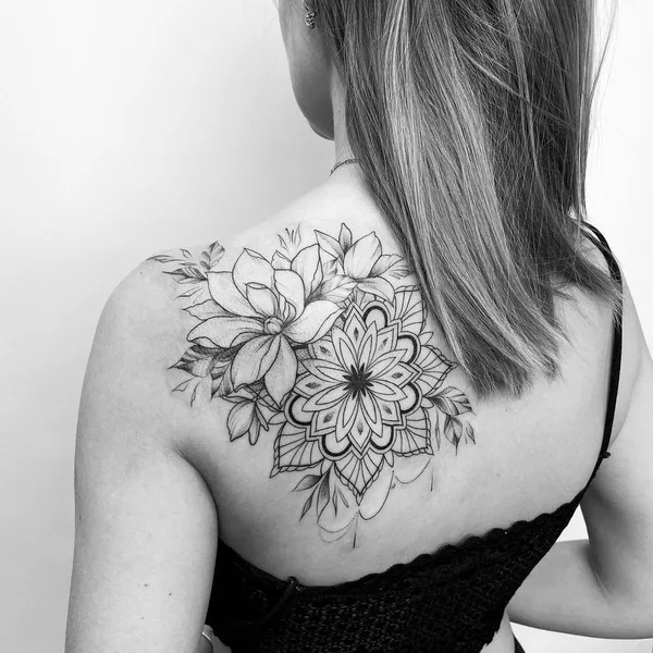 Watercolor tattoo by Анна Иванова in Новосибирск