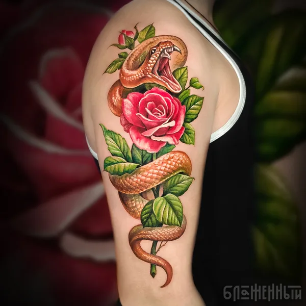 Realism tattoo by Василий Блаженный in Ростов-на-Дону