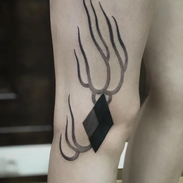 Author's Style tattoo by Egor Vavilov in Moscow
