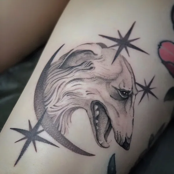 Author's Style tattoo by Egor Vavilov in Moscow