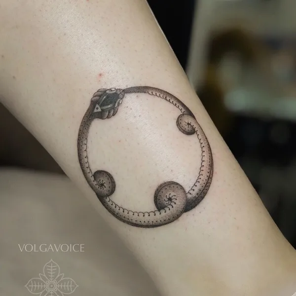 Author's Style tattoo by Egor Vavilov in Moscow