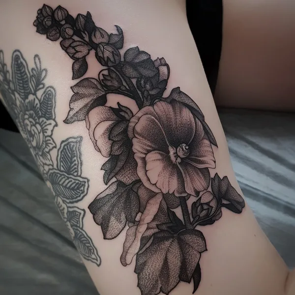 Author's Style tattoo by Egor Vavilov in Moscow