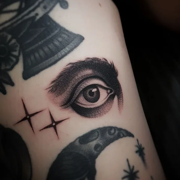 Author's Style tattoo by Egor Vavilov in Moscow