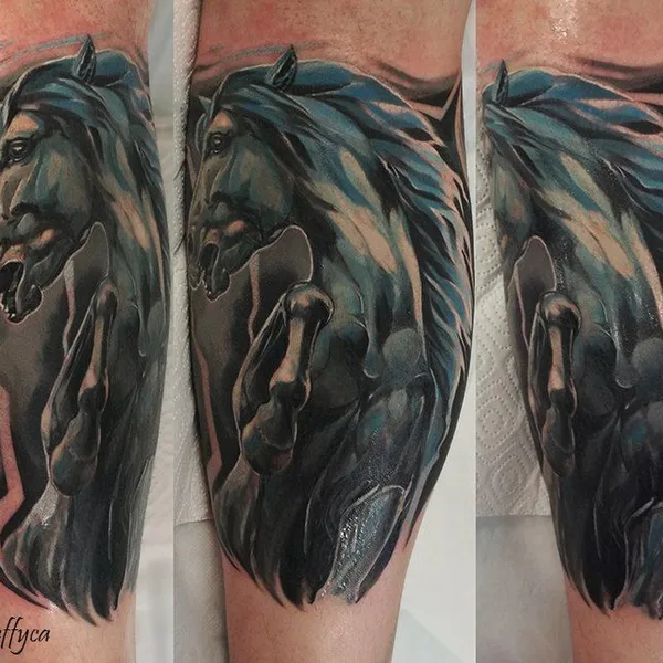 Нео традиционная tattoo by Наталья Graffyca Кирильчук in Москва