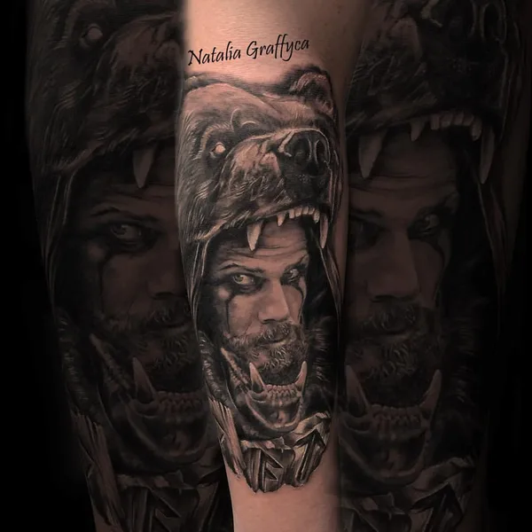 Нео традиционная tattoo by Наталья Graffyca Кирильчук in Москва