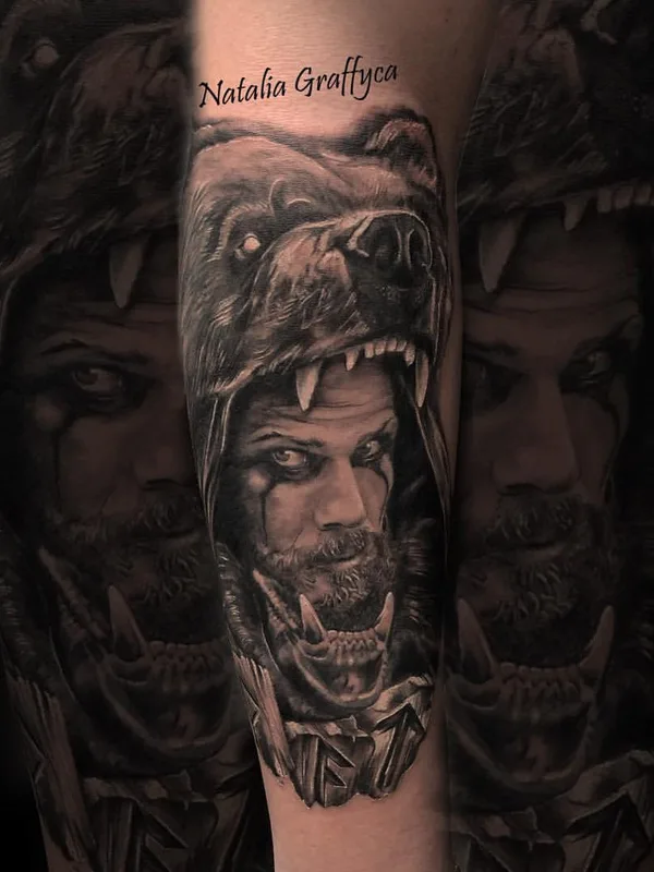 male black and grey realism tatuaje en forearm #39216 | Tatuador Наталья Graffyca Кирильчук