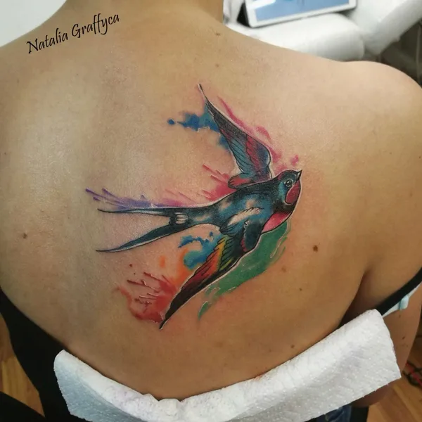 Нео традиционная tattoo by Наталья Graffyca Кирильчук in Москва