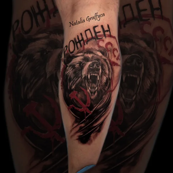 Нео традиционная tattoo by Наталья Graffyca Кирильчук in Москва