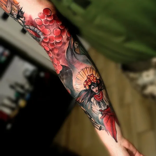 Color tattoo by Рибчинський Ярослав/ Yarkin in Львов