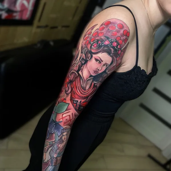 Color tattoo by Рибчинський Ярослав/ Yarkin in Львов