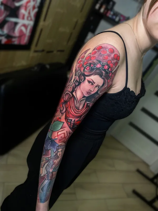 Color tattoo by Рибчинський Ярослав/ Yarkin in Львов
