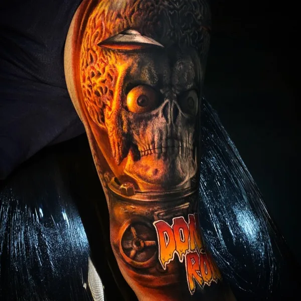Realism tattoo by Adrian Sanchez in Madrid
