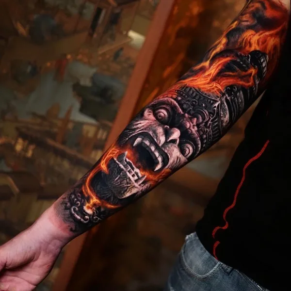 Realism tattoo by Adrian Sanchez in Madrid