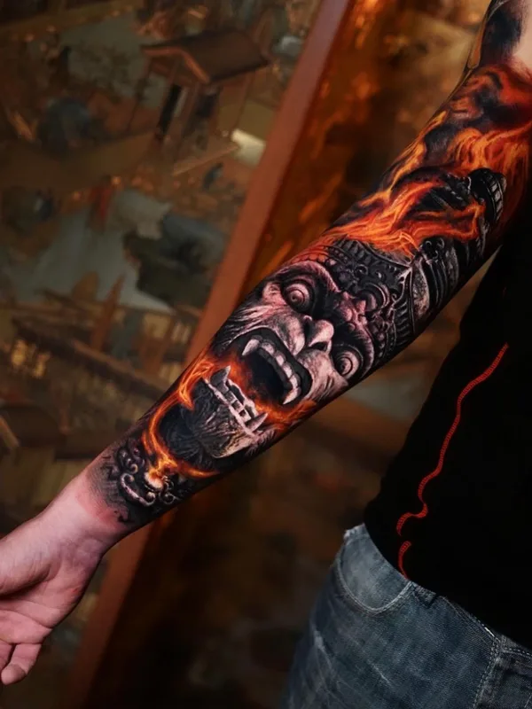 color realism tatuaje en forearm #39445 | Tatuador Adrian Sanchez